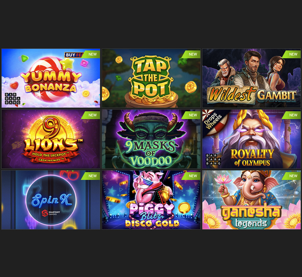 Slot di Megapari su PC